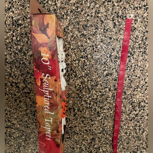 Pair of Vintage Ghost with Jack-o-Lantern Candlesticks- New In Box- Robert Alan - Picture 9 of 10